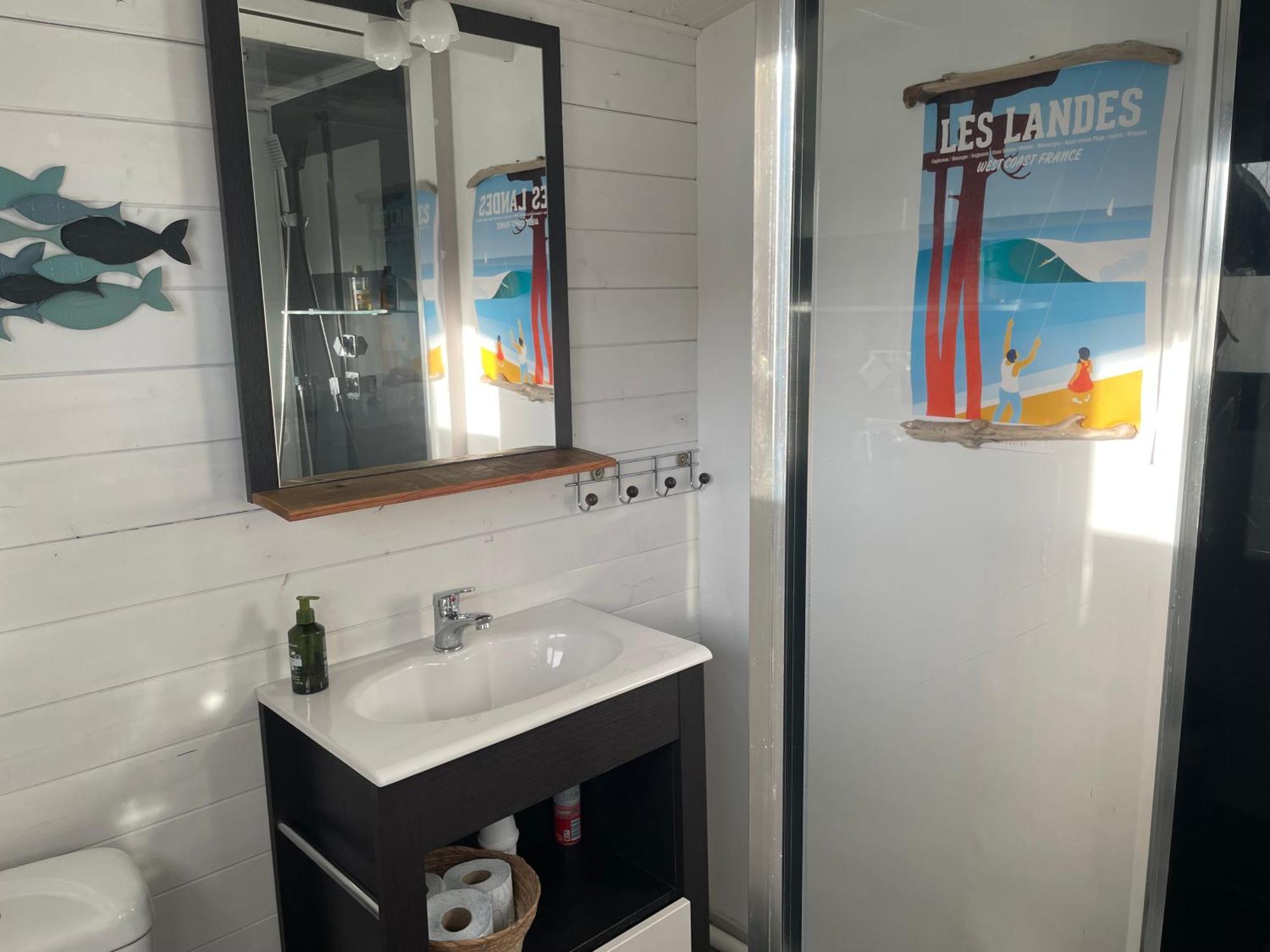 Aux Bonheurs Landais Hotel Linxe Екстериор снимка